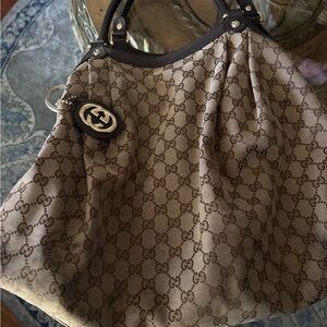 Gucci Brown Monogram Women's Bag